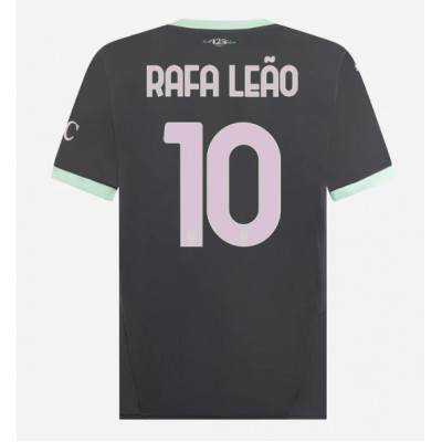 Dres AC Milan Rafael Leao #10 Rezervni 2024-25 Kratak Rukav Dres AC Milan Rafael Leao #10 Rezervni 2024-25 Kratak Rukav